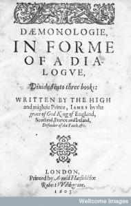 M0014280 James I: Daemonologie, in forme of a dialogue. Title page.